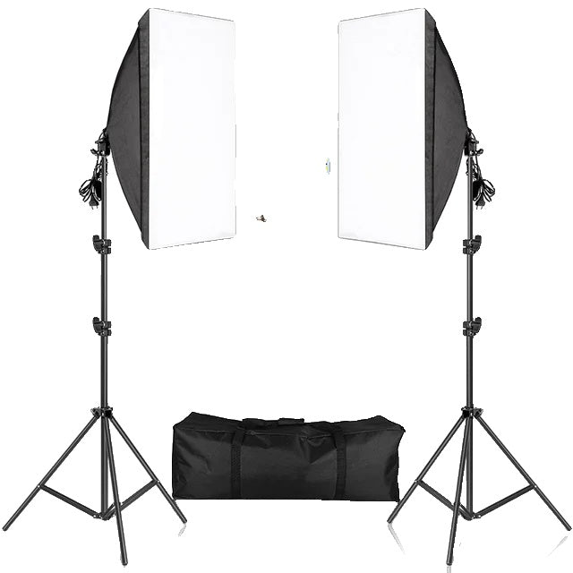 Fotografie Softbox, Dauerlichtsystem, 2M Stativständer