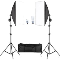 Fotografie Softbox, Dauerlichtsystem, 2M Stativständer