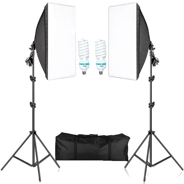 Fotografie Softbox, Dauerlichtsystem, 2M Stativständer