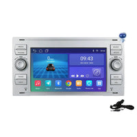 Autoradio Android, Ford Focus S-max C MAX Kuga Galaxy Fiesta Transit Fusion Connect Mondeo Carplay Autoradio Audio AI Voice