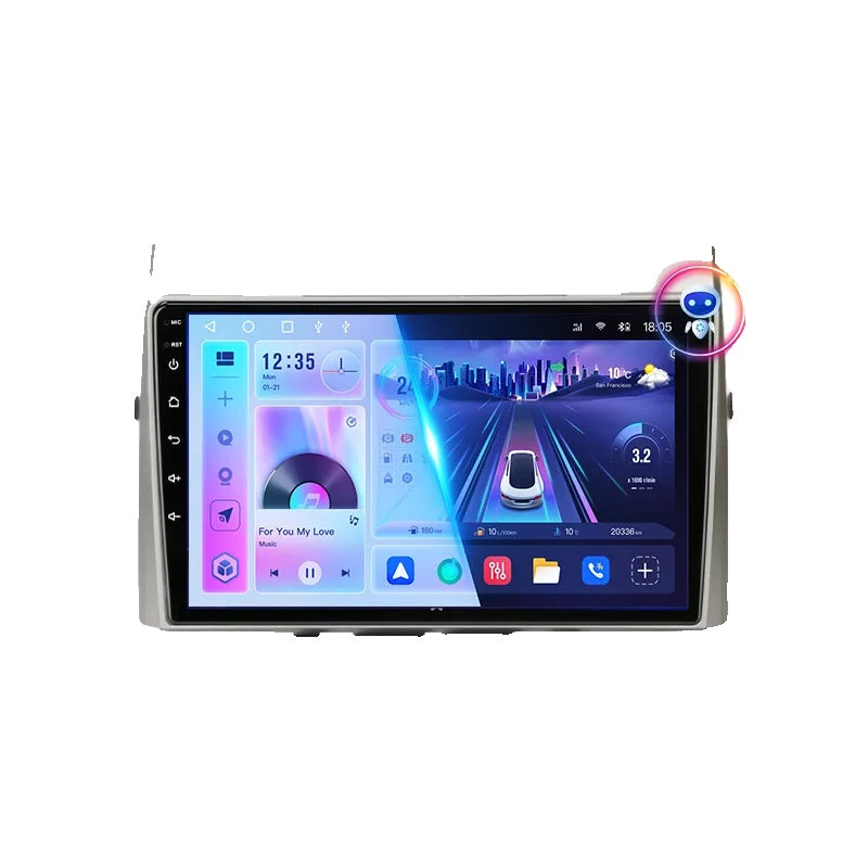 Toyota Corolla Verso AR10, Android 12, Car Radio Multimedia Player