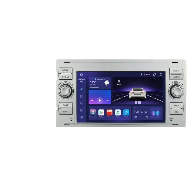 Autoradio Multimedia, Ford Focus 2 Mondeo S-max C MAX Galaxy Fiesta Kuga Transit Fusion Connect, Autoradio Carplay GPS