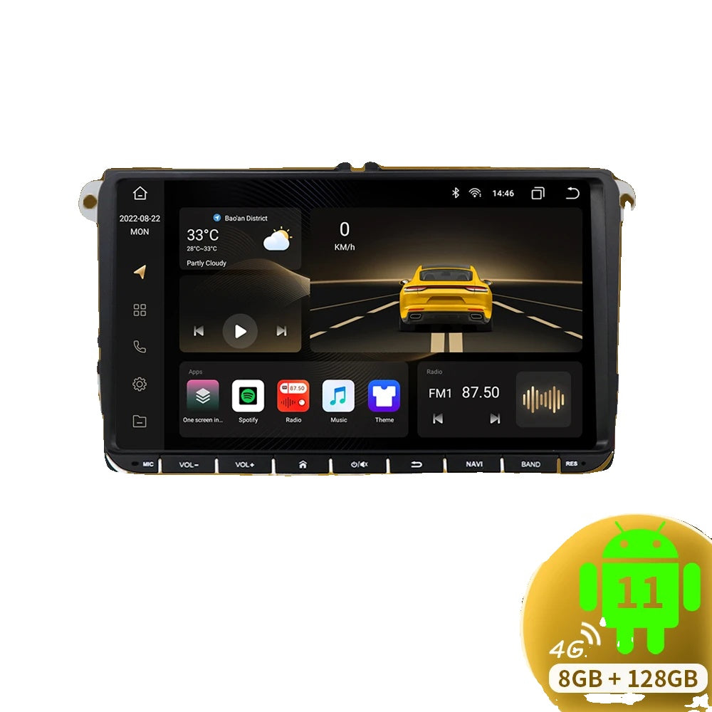 Auto-Multimedia-Player, Android 12, Carplay GPS