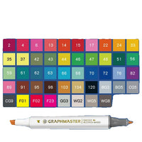 Alkoholmarker, doppelseitig, hochwertig
