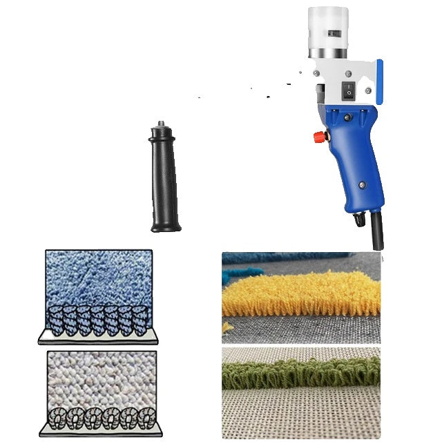 Tufting Gun Starter Kit, Elektrisches Teppichweben, Teppichherstellungskit