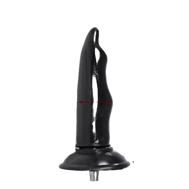 Sex Machine Attachment, VAC-U-Lock, Big Black and Flesh Dildos