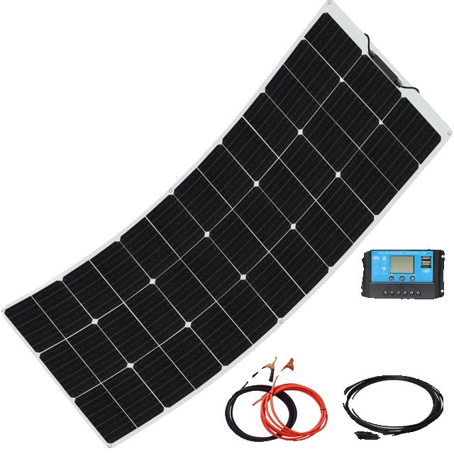 Flexible Solarpanel, 150W, 18v Ladung