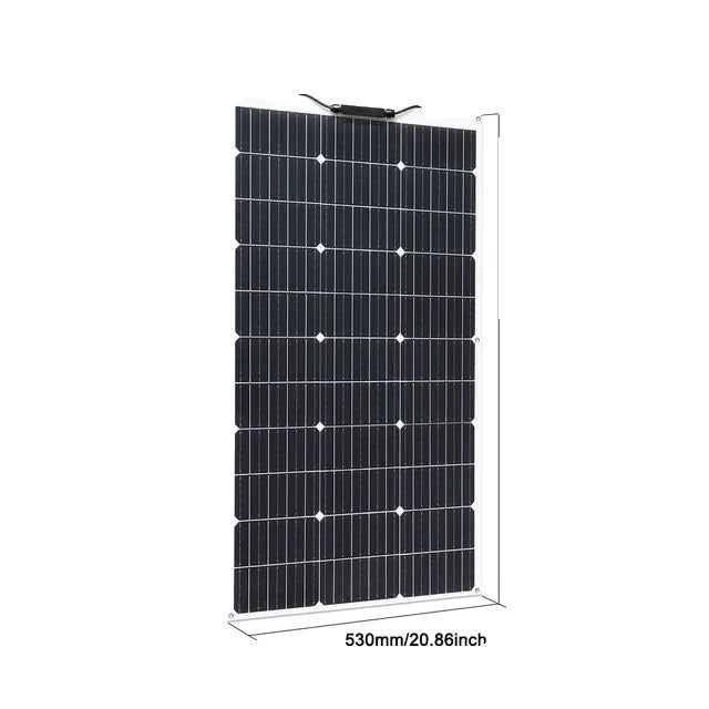 Flexible Solarpanel, 150W, 18v Ladung