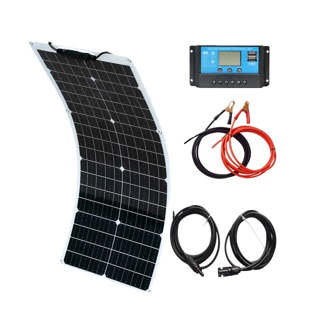 Flexible Solarpanel, 150W, 18v Ladung