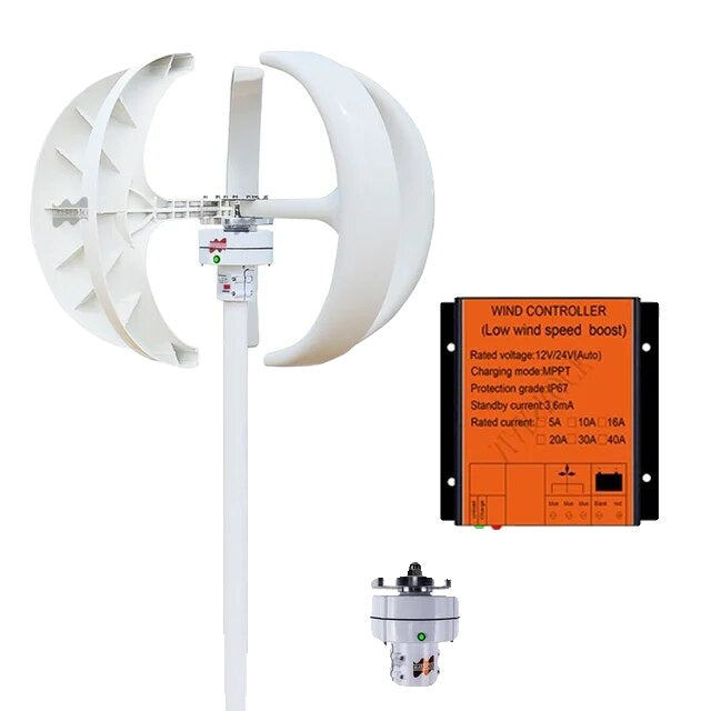 Wind Turbine Generator, High Efficiency, MPPT Controller