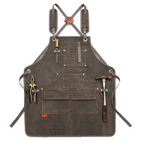 Gardening Apron, Durable Canvas, Tool Pockets