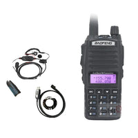 Baofeng UV-82 Walkie Talkie, 8W Power Output, Dual PTT Feature