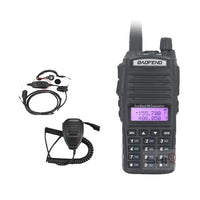 Baofeng UV-82 Walkie Talkie, 8W Power Output, Dual PTT Feature