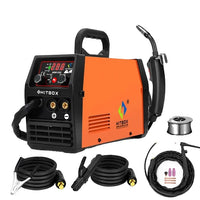 Mig Welder, 110V/220V Power Source, 3 in 1 Synergy