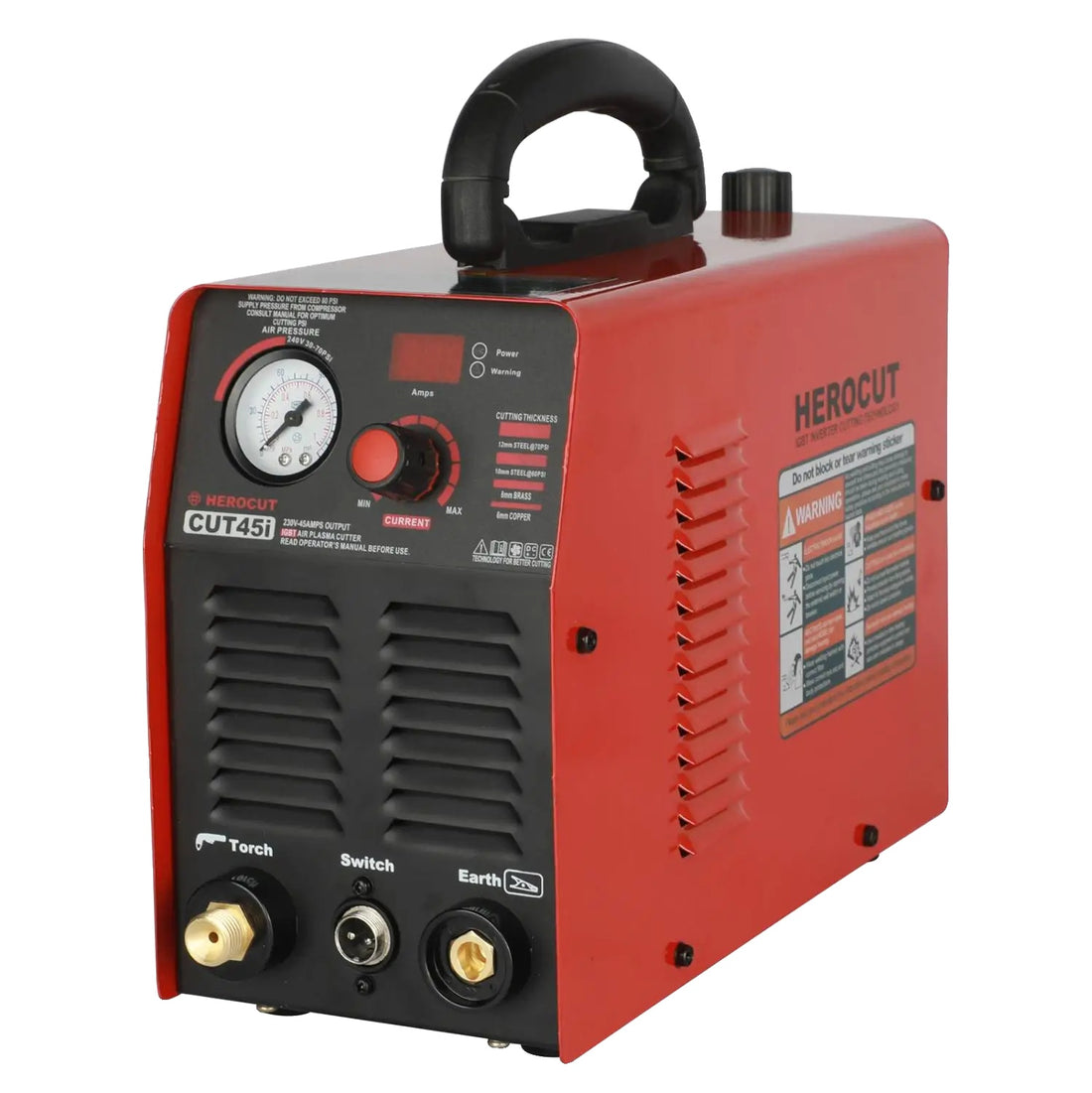 Plasma Cutter, 220V Power Supply, Clean Cutting Technology