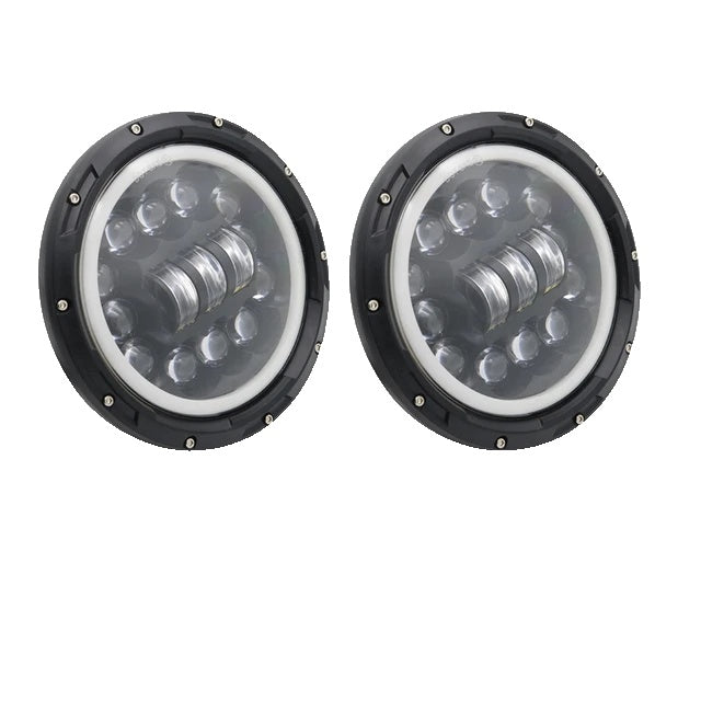 LED-Scheinwerfer, Fern-/Abblendlicht, geeignet für Jeep Wrangler Jk tj Cj Vaz 2121 Lada Niva 4X4.