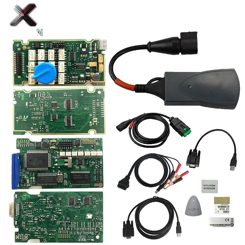 Lexia3 PP2000 Diagbox V991, Vollständige Chips, Super Firmware