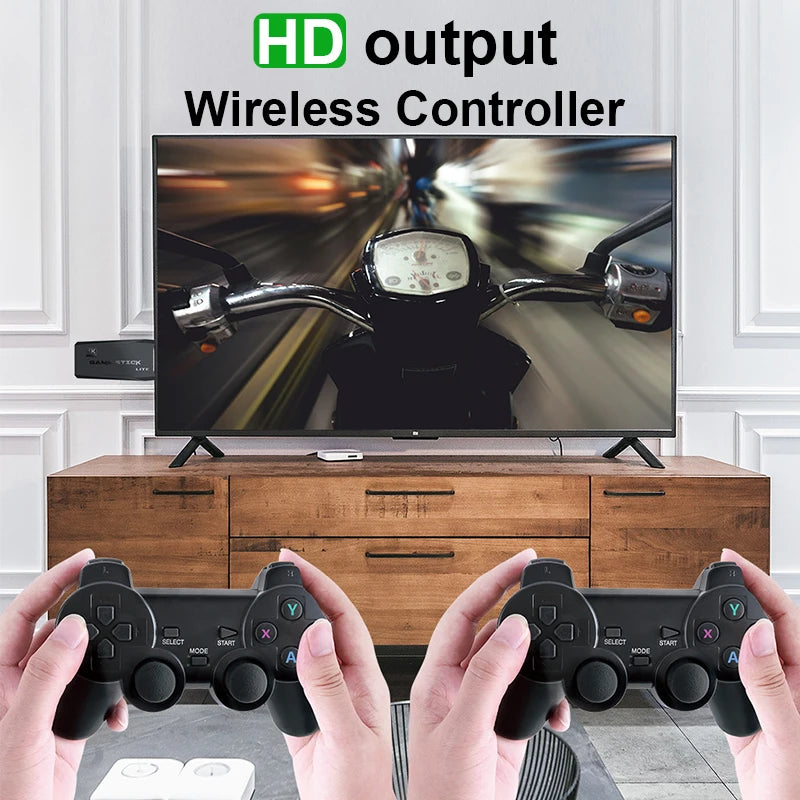 Spielekonsole, 4K HD, 24G Wireless-Controller