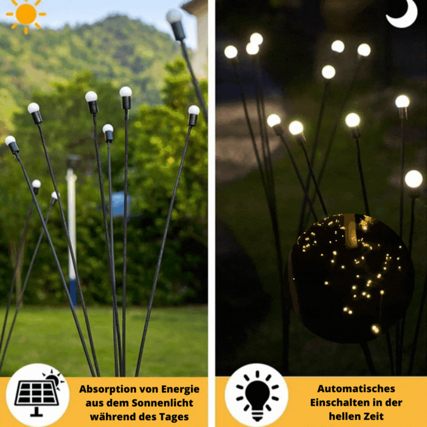 50% Rabatt | SolarFly - Solar LED betriebene Glühwürmchen Lichter【Letzter tag Rabatt】 1