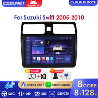 Car Radio Multimedia Player, Android 12, Navigation GPS