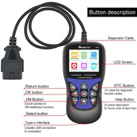 Auto-Diagnosecode-Scanner, OBD2-Kompatibilität, Live-PCM-Datenstrom-Auslesung