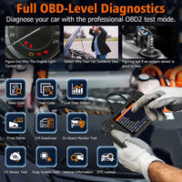 Auto-OBD2-Diagnosetools, ABS-SRS-Airbag-Motorcodeleser, kostenloses Update