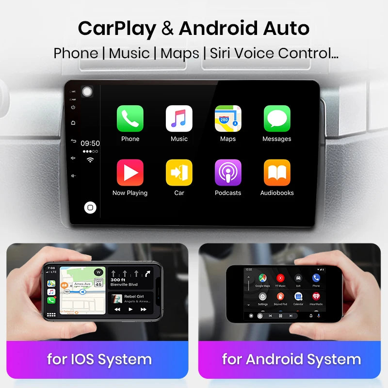 Auto-Radio Multimedia, CarPlay, 2-DIN-Autoradio