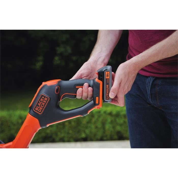 BLACK & DECKER STC1820EPC Draadloze Grasmaaier 18 V