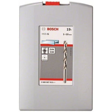 Drill set ProBox HSS-G, 1-10mm, 135 °, 19 - BOSCH