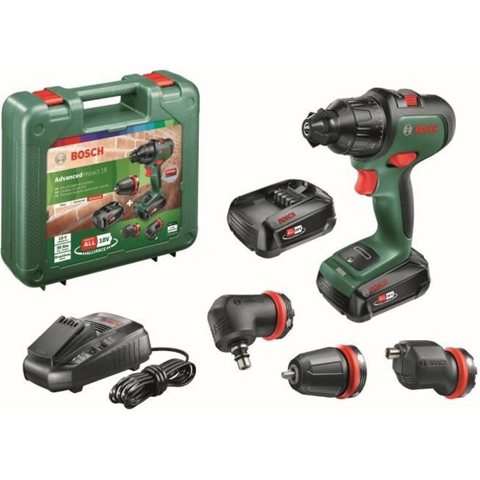 BOSCH Klopfbohrer - AdvancedImpact Set 18 2 Akkus 2,5Ah