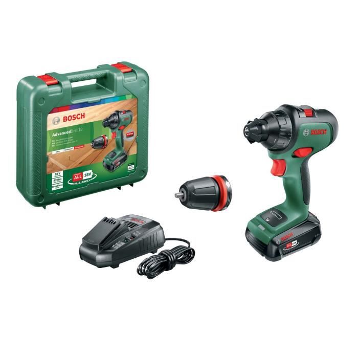 Bohrerbohrmaschine BOSCH - AdvancedDrill 18 1 Batterie 2,5Ah
