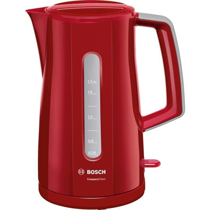 BOSCH TWK3A014 CompactClass Electric Kettle - Red