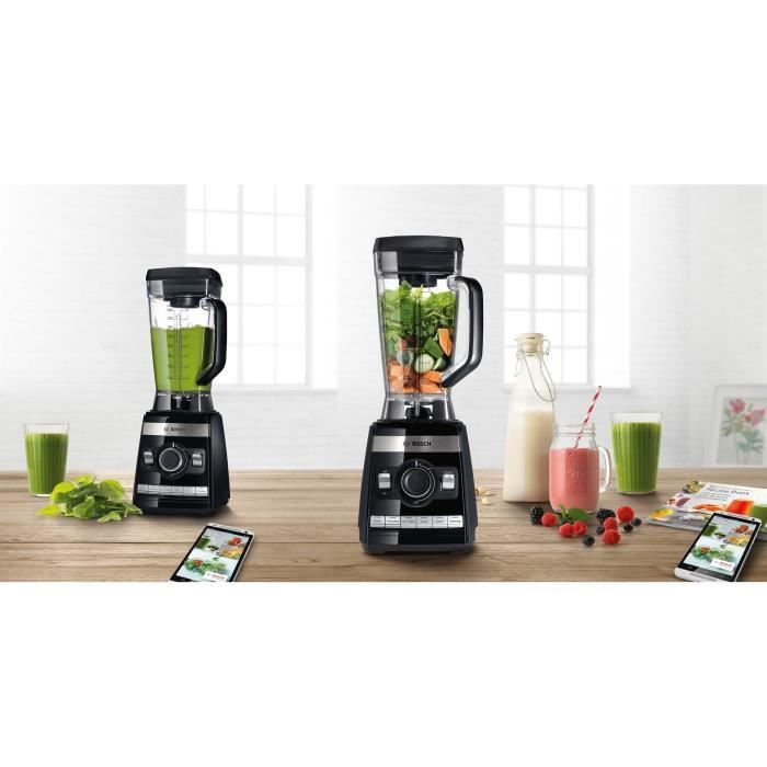 Bosch MMBH6P6B Vita Boost Blender - Zwart/stainless steel