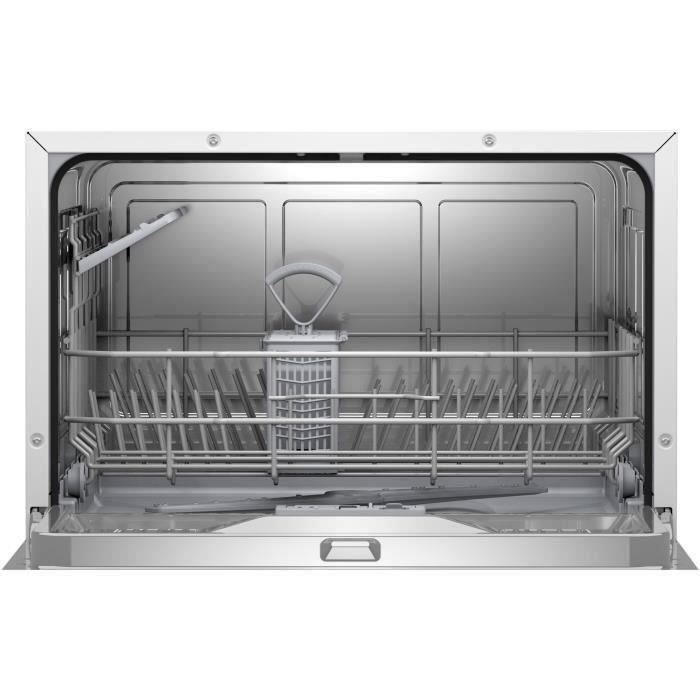 BOSH SKS51E32EU Compact freestanding dishwasher - 6 place settings - 49 dB - A + - 55 cm - White - EcoSilence Drive motor