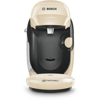 Compact Tassimo Style Multi -Boison Koffiemachine - Bosch Tas1107 - Vanillekleur - 40 Dranken - 0.7L - 1400W