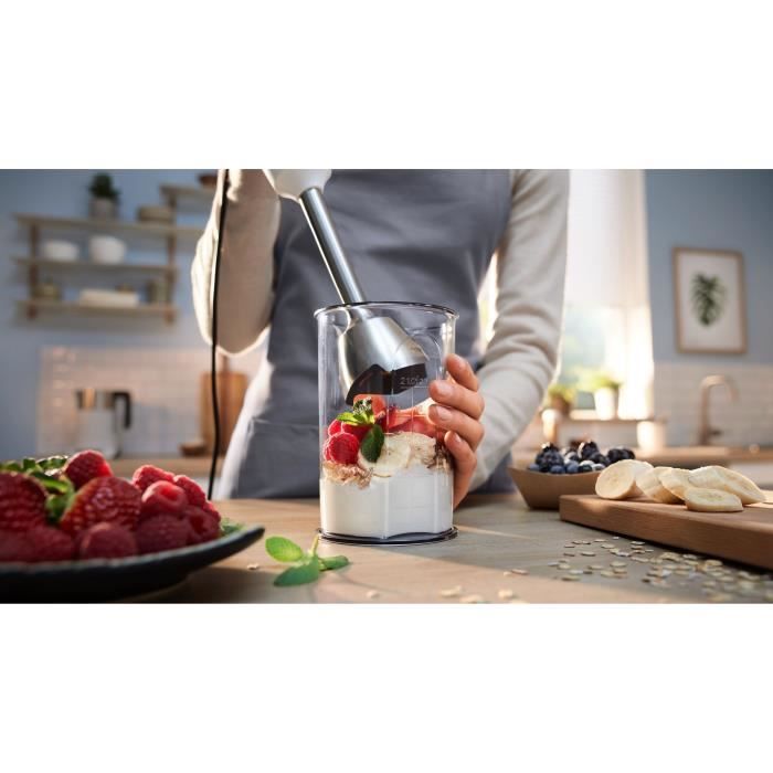 BOSCH hand blender - ErgoMaster Serie 4 - 600 W motor - 4 QuattroBlade messen