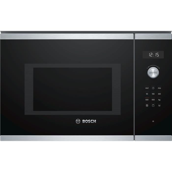 BOSCH BEL554MS0 - Inbouw microgrill inox - 25 L - 900 W - Grill 1200 W