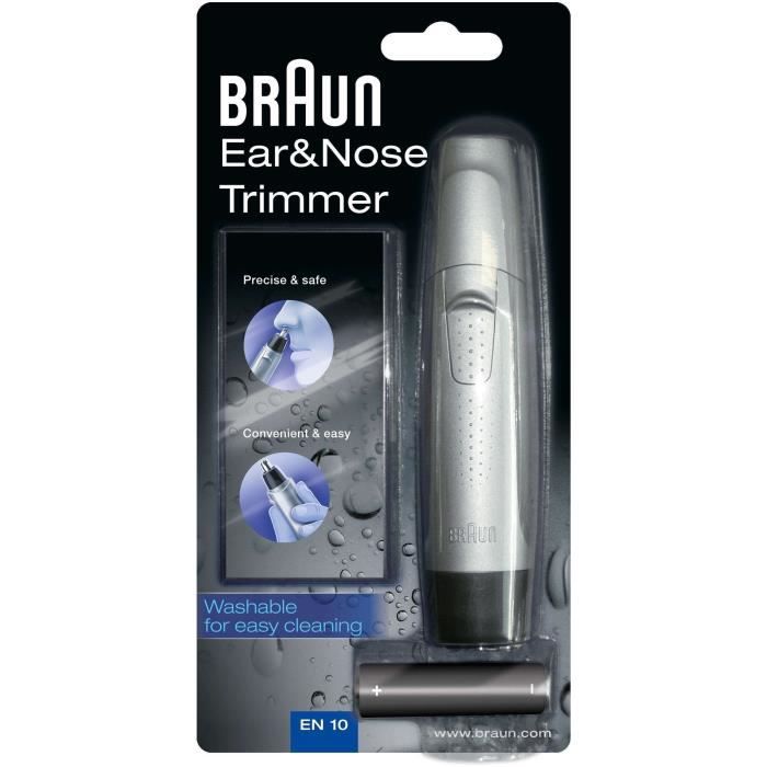 Lawn mower for ears and nose - Braun EN10