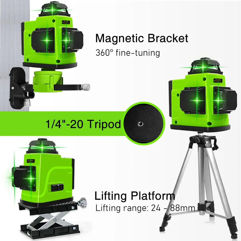 Laser Level, Remote Control, Self Leveling