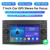 Autoradio Android, Ford Focus S-max C MAX Kuga Galaxy Fiesta Transit Fusion Connect Mondeo Carplay Autoradio Audio AI Voice