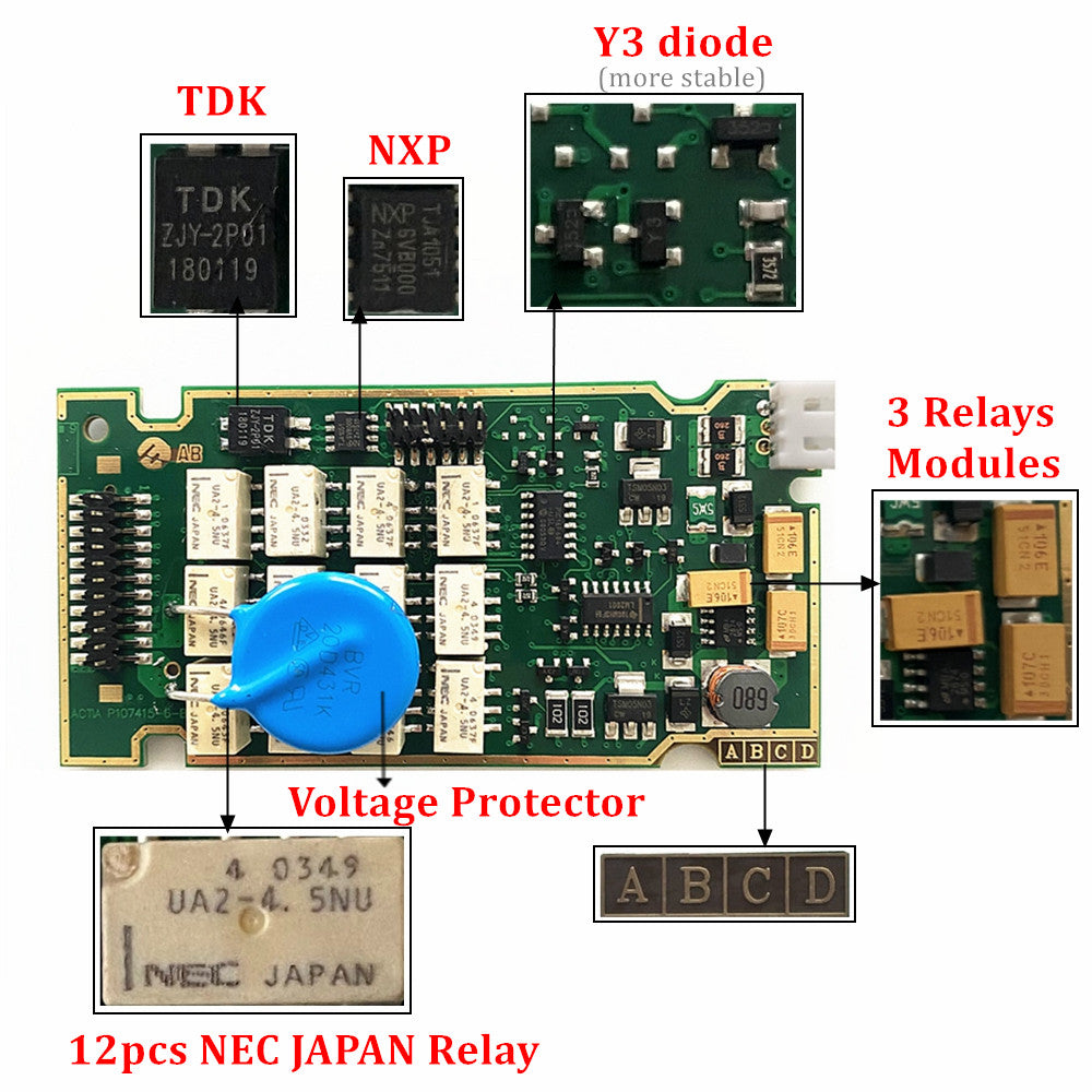 Lexia3 PP2000 PSA XS Evolution V783, Vollständige Chips, Super Firmware