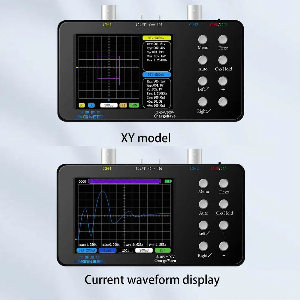 Digitales Oszilloskop, 10 M Analogbandbreite, 50 M Abtastgeschwindigkeit