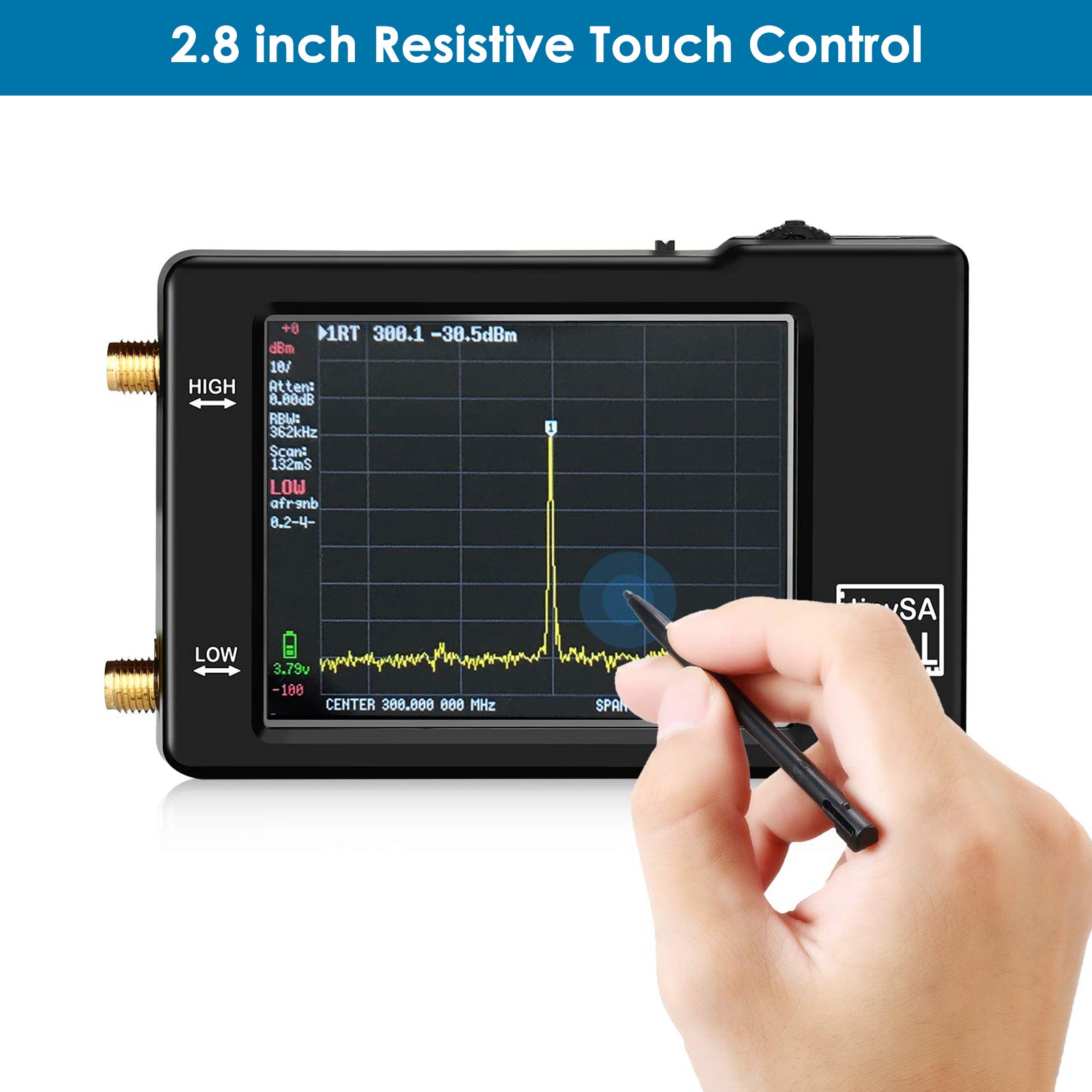 Portable Spectrum Analyzer, Compact Design, Wide Frequency Range