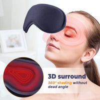 Augenwärmemaske, 3D-Massage, Linderung von Augenringen