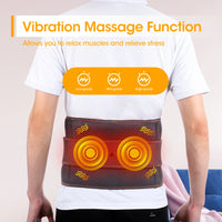 Taillenmassagegürtel, Vibration, Rotes Licht Heißkompressen