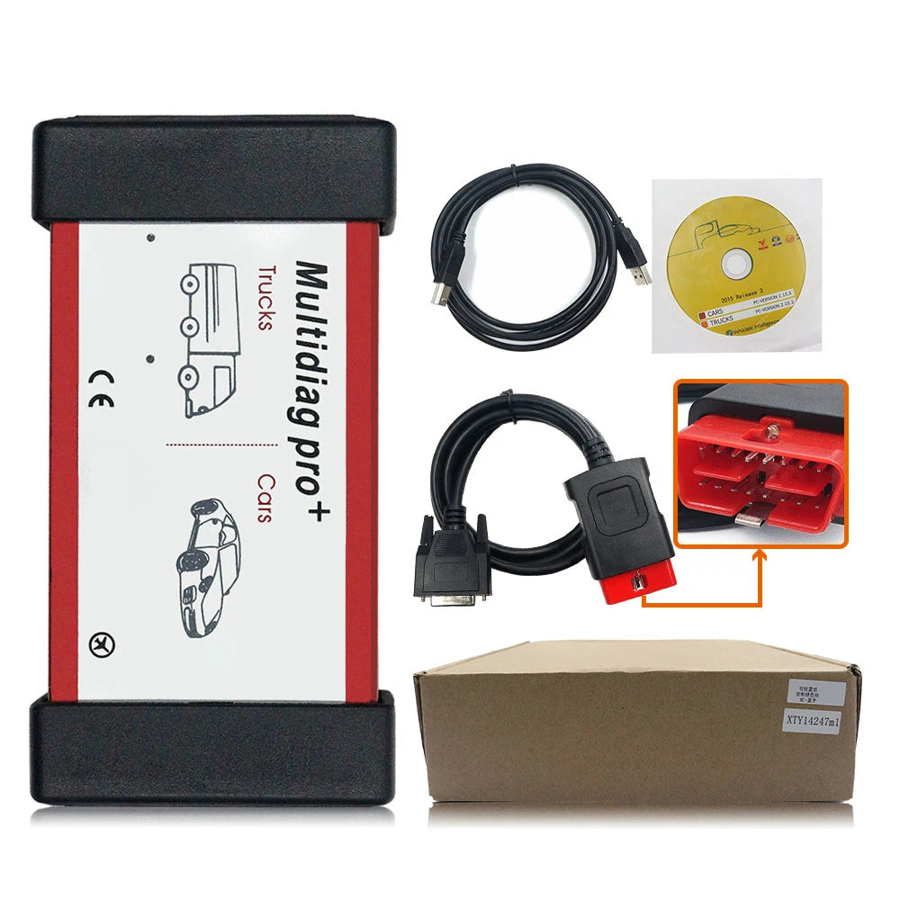 TCS Multidiag Pro 2022, Bluetooth Scanner, OBD2 Diagnostic Tool