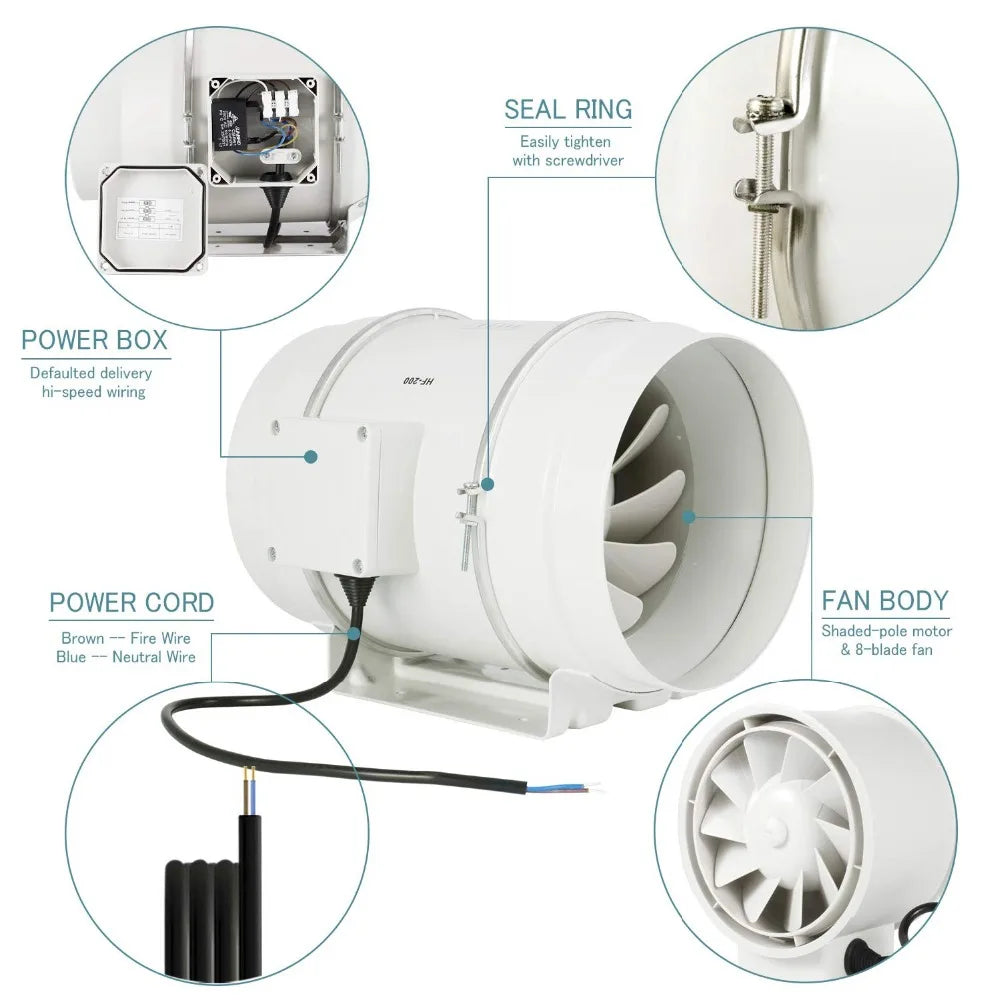 Grow Tent Kit, Multiple Size Options, Carbon Fiber Filter