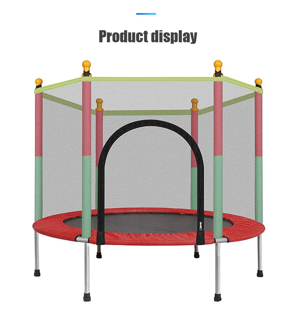 Trampoline, Children Exercise, Protective Net