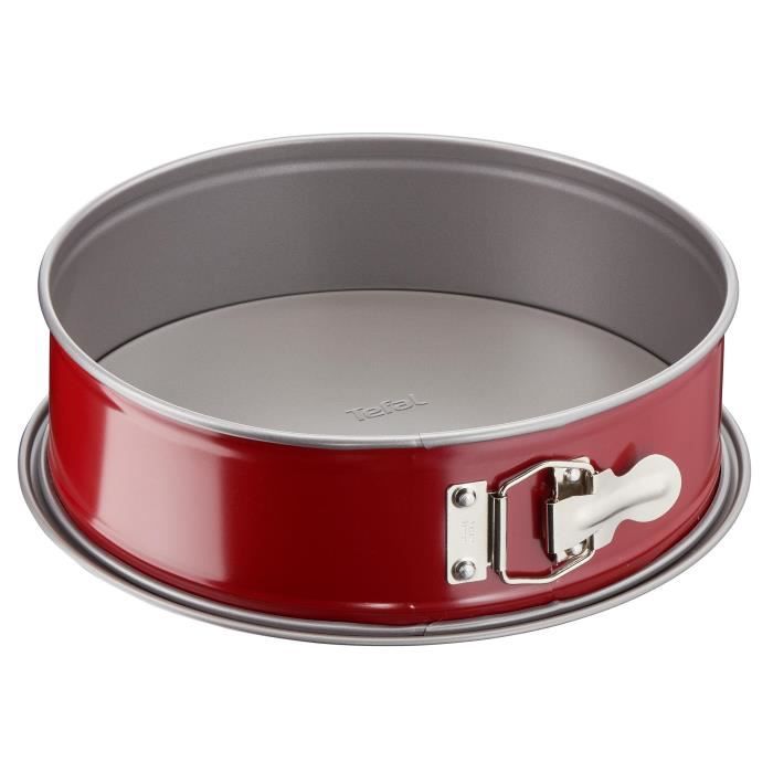 TEFAL Delibake steel hinge mold - Ø 17 cm - Red and gray