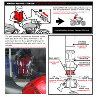 Motorrad-Airbag-Weste, Airbag-System, CE-Schutz